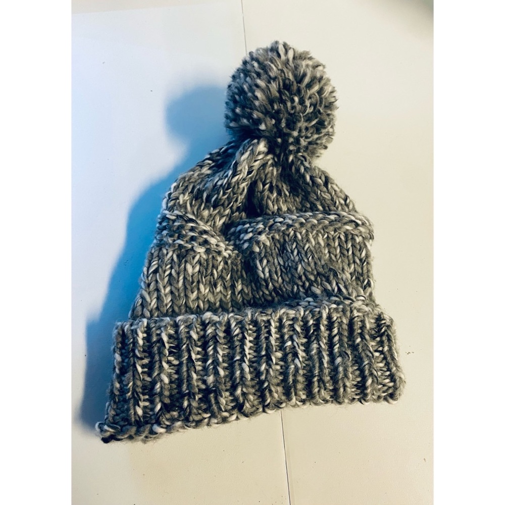 Charming Charlie Gray Woven Beanie